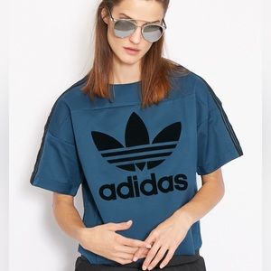 ADIDAS Size M Textured Top